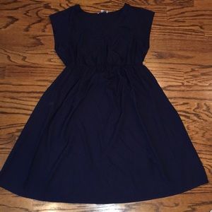 Momo maternity navy dress medium
